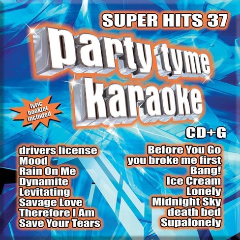 Party Tyme Karaoke Super Hits 37 16 Song Cd G Target