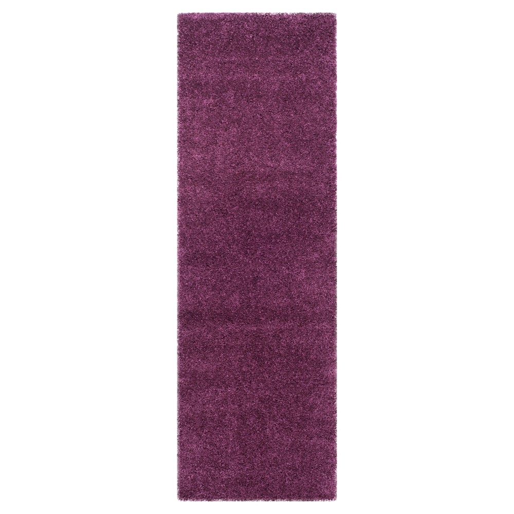 2'3inx9' Quincy Rug Purple - Safavieh