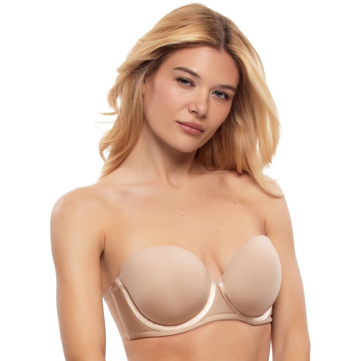 Women's Marvelous Strapless Full Busted Underwire Bra - Full Coverage, Supportive, Convertible - Felina - thumbnail 6