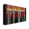 Trademark Fine Art 24" x 47" Autumn by Rio: Unframed Canvas, Traditional Decor, All Ages, Landscape Painting - 2 of 4