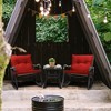 Kozyard 3 Piece Outdoor Patio Set With Cushions-Rocking Chair for Balcony, Lawn and Porch - 2 of 4