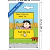 Trends International Peanuts: Classic - Lucy's Psychiatric Help Framed Wall Poster Prints - 3 of 4