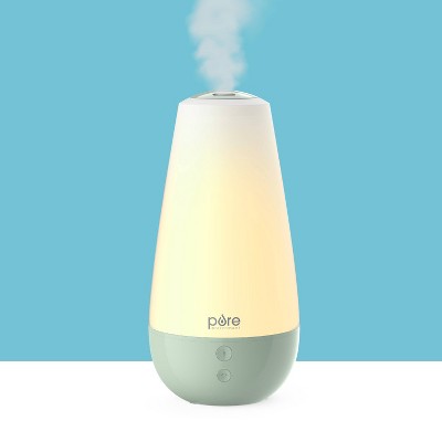 Whisper Green 3-in-1 Humidifier with Color Changing Night Light