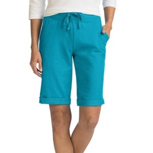 Hanes Women's French Terry Bermuda Shorts, 11" - 1 of 1
