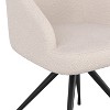 Martha Stewart Sora Upholstered Stationary Office Chair - 4 of 4