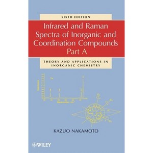 Infrared and Raman Spectra of Inorganic and Coordination Compounds, Part a - 6th Edition by  Kazuo Nakamoto (Hardcover) - 1 of 1