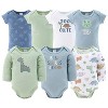 The Peanutshell Baby Saurus 23-Piece Layette Gift Set in Blue/Green 0-3 months - 2 of 4
