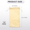 Unique Bargains Portable Drawstring Closure Microfiber Eyeglass Pouches 12 Pcs 7" x 3.5" - 2 of 4