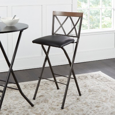 29 Folding Metal Barstool