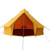 WHITE DUCK Regatta Canvas Bell Tent Collection with Stove Jack & Mesh Windows – 4-Season Glamping Tent, Water Repellent - 3 of 4