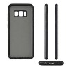 Reiko Samsung Galaxy S8/ SM Anti-Slip Texture Protective Cover with Card Slot in Gray - 3 of 4