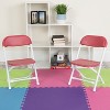 Emma and Oliver 10 Pack. Kids Plastic Folding Chair - 3 of 4