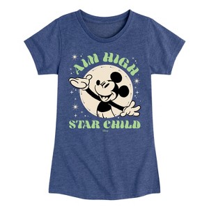 Girls' - Disney - Aim High Star Child Fitted Short Sleeve Graphic T-Shirt - 1 of 4