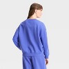 Women's Sunshine Lemons Graphic Sweatshirt - Blue - 2 of 3
