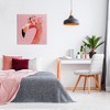 Stupell Industries Floral Flamingo Pink Portrait, 30" x 30" - 2 of 4