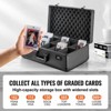 VEVOR Graded Card Storage Box, 5 Slots, Graded Sports Cards Holder Carrying Case, for 162 PSA Graded Cards 115 BGS Cards 130 SGC Cards - 3 of 4