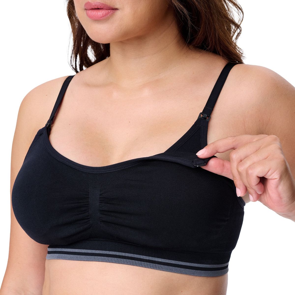 Motherhood Maternity Women's Maternity Seamless Nursing and Hands-Free Pumping Bra - thumbnail 5