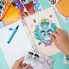 Joyfy 36PCS DIY Dinosaur Face Stickers for Kids – Animal Party Favors, Kids Crafts Activities, Goodie Bag Stuffers, and Classroom Rewards - 4 of 4