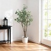 Coucheta 6/7FT Artificial Tree in Planter, Realistic Faux Potted Plant for Indoor Outdoor Home Office Decor, Maintenance-Free - 3 of 4
