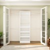 Aheaplus Closet Organizer with Extendable Hanging Rod, Walk-In Closet System Wardrobe with Adjustable Shelves - 3 of 4