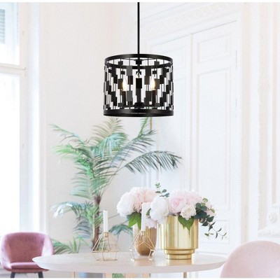 Levante Black 3-Light Contemporary Pendant