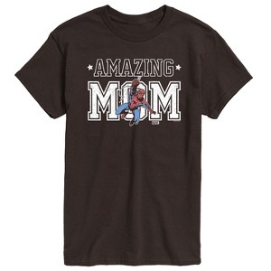 Men's - Marvel - Amazing Mom Spider-man Short Sleeve Graphic T-Shirt - 1 of 4