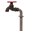 Storied Home Rustic Metal Faucet Paper Towel Holder - 4 of 4