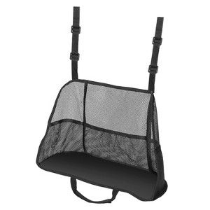 iMountek"Car Net Pocket Handbag Holder & Seat Organizer for Purse, Phone, Documents, Pets, and Kids"Black - 1 of 4