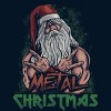 Men's Design By Humans Metal Christmas By cabooth Tank Top - 2 of 3