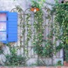 VEVOR Garden Trellis for Climbing Plants, 87 x 20 in, 4 Packs Rustproof Metal Garden Flower Trellis, Outdoor Climbing Rose Trellis Cucumbers Support - 2 of 4
