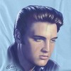 Boys' Short Sleeve Elvis Presley Big Portrait T-Shirt - 3 of 4