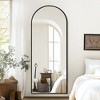 CENGHU 64"x 24" Freestanding Mirror Floor Mirror Aluminum Alloy Frame Full Length Mirror for Living Room Bedroom, Entryway - 2 of 4