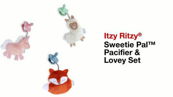 Itzy Ritzy Sweetie Pal Pacifier, 2 of 11, play video