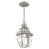 Livex Lighting Monterey 1 - Light Pendant in  Brushed Nickel - 3 of 4