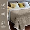 Catalonia Large Fleece Blanket Throw for Bed Couch Sofa, Super Soft Fuzzy Cozy Fleece Plush Lined Throws, Cozy Caring Gift for Woman Man, 60x80 Inches - 2 of 4