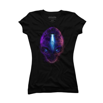 Junior's Design By Humans Abduction By alnavasord T-Shirt