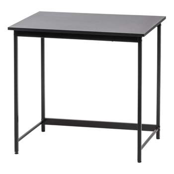 IRIS USA Simple Design Office Desk, Black