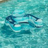 Blue Wave Drift + Escape U-Seat Inflatable Lounger, Blue - image 3 of 3