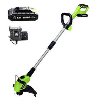 Earthwise LST02010 20V Lithium-Ion 10 in. Cordless String Trimmer Kit (2 Ah)
