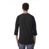 At The Buzzer Men's Baseball Raglan Sleeve Solid Shirt - 3 of 3