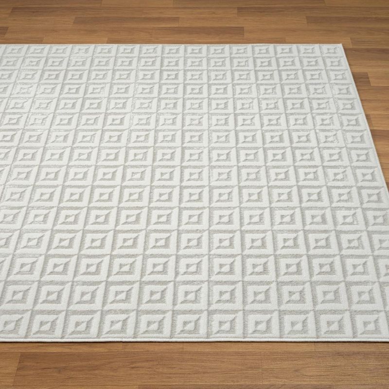 Luxe Weavers Geometric Metric Rug, Greek Pattern Carpet, 4 of 13