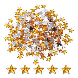 Unique Bargains Craft Embellishments Flat Back Jewelry Making Acrylic Star Rhinestone 200 Pcs - 1 of 4