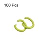 Unique Bargains Carbon Steel DIY Crafts Jewelry Making Open Connector Jump Rings 100 Pcs - 3 of 4