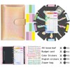 Money Saving Challenge Binder Trackers, A6 Budget Organizer for Cash, Saving Binder with Cash Envelopes, Expense Sheets - 3 of 4
