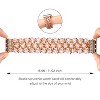 MyBat Pro Crystal Watchband for Apple Watch 38mm - 44mm - Pink , Elegant Stretch Bracelet Style - 3 of 4
