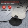Drain Cleaner Machine, Portable Auto Feed Sewer Snake Auger on Wheels, Drain Cleaning Machine with 4 Cutters & Air-Activated Foot Switch - 4 of 4