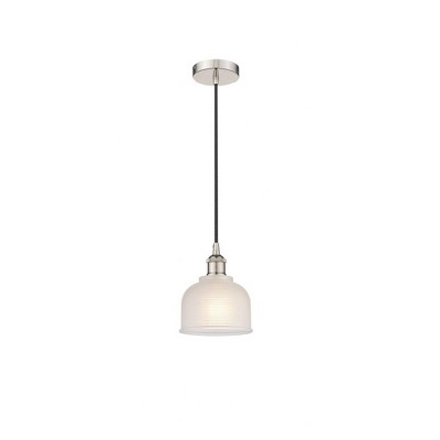 Dayton - 1 Light Cord Hung Mini Pendant In Industrial Style-9.25 Inches Tall and 5.5 Inches Wide