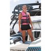 
Airhead Trend Women's Life Jacket Vest - Black/Hot Pink - 3 of 4