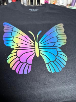 Cricut 19x12 Reflective Iron On Rainbow : Target