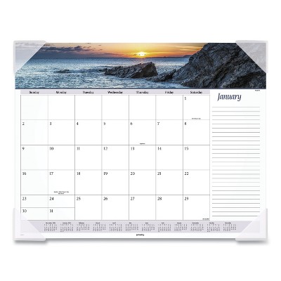 AT-A-GLANCE Seascape Panoramic Desk Pad 22 x 17 2022 89803